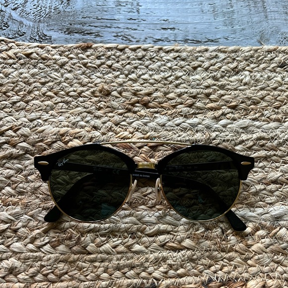 Ray-Ban Accessories - 🕶👓 Black Ray Ban Clubmaster Doublebridge Sunglasses